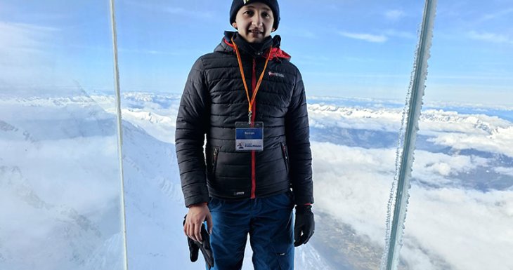 Roman découvre le Mont Blanc