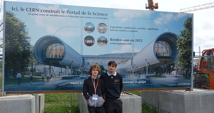 Un petit prince visite le CERN 