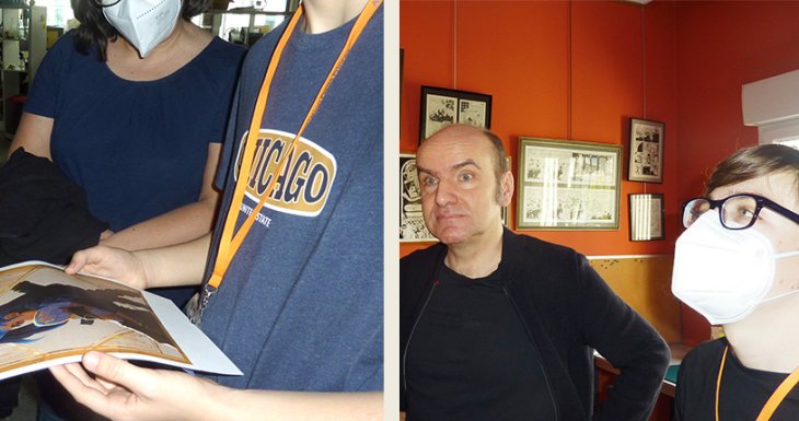 Eliot rencontre Lewis Trondheim, un monde fantastique ! 
