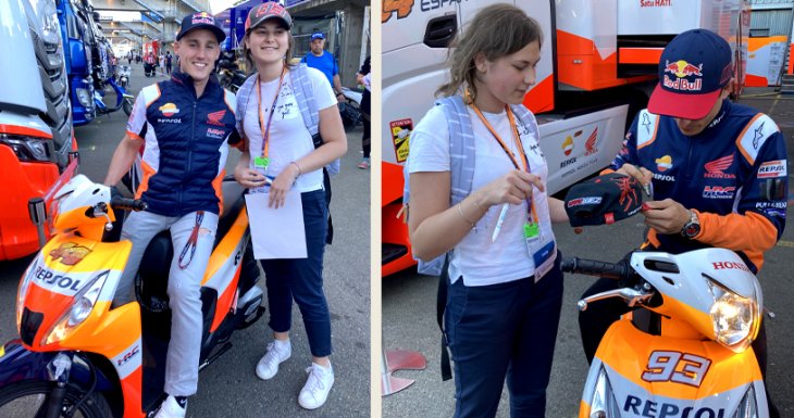 Rencontrer Marc Marquez, pilote moto GP