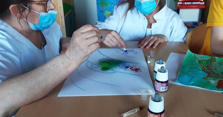 Illumin’arts une nouvelle édition à succès auprès des enfants hospitalisés