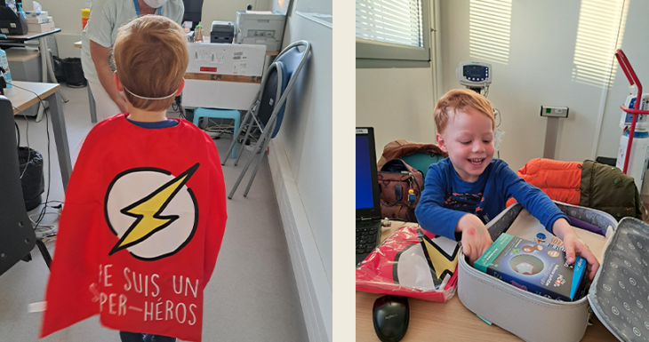 L’Association Petits Princes a distribué 6 000 « Kits des héros » aux enfants hospitalisés en France