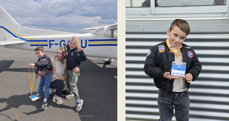 Ayden r&ecirc;ve de voler en avion 