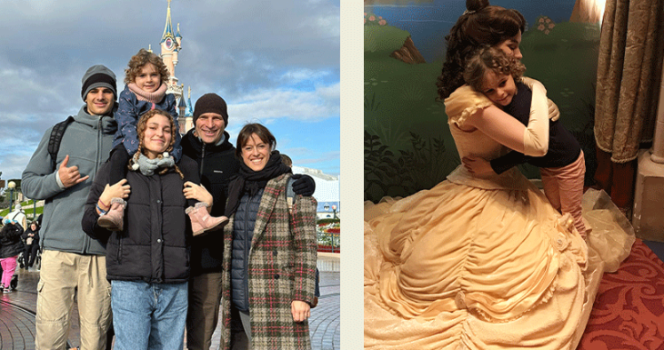 L&eacute;a rencontre des princesses Disney 