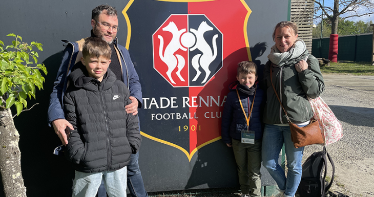 Robin rêve du Stade rennais Football Club