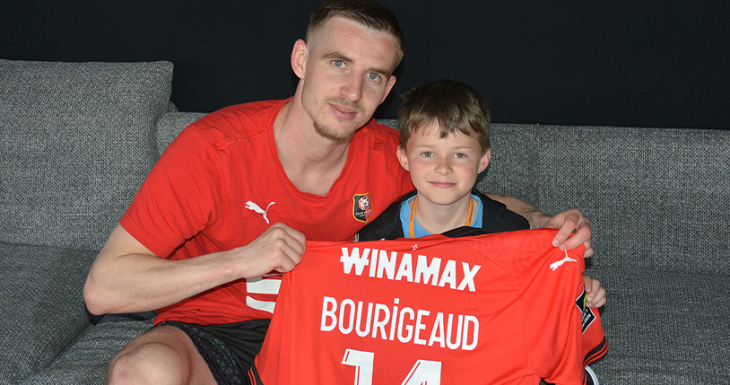 Robin rêve du Stade rennais Football Club