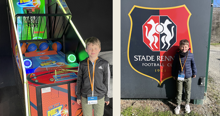 Robin rêve du Stade rennais Football Club