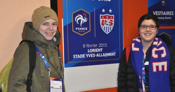 A la rencontre des "Bleues" !