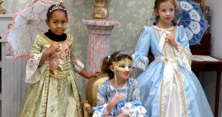 Trois princesses &agrave; Versailles