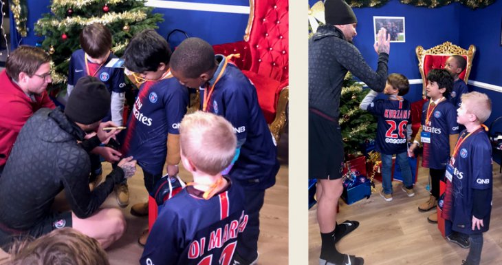 Un No&euml;l au PSG