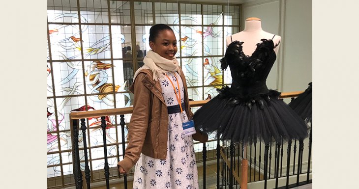 Candice &agrave; l'Op&eacute;ra Garnier