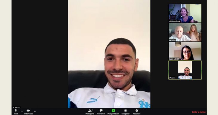 Discussion avec Morgan Sanson, joueur de l'OM