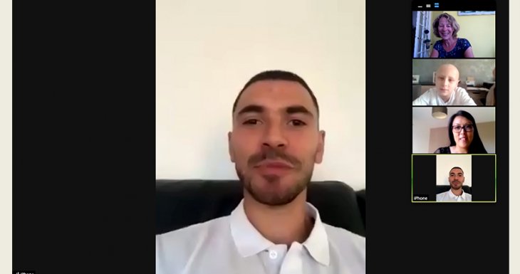 Discussion avec Morgan Sanson, joueur de l'OM