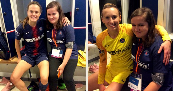 Rencontrer les joueuses du PSG