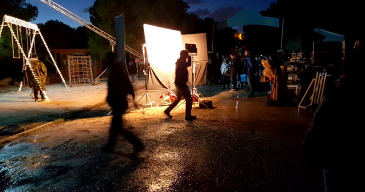 Tournage - Camping Paradis