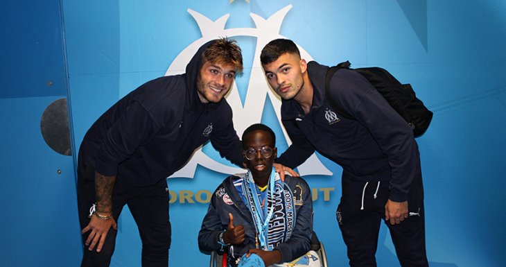 A la rencontre des joueurs de l'OM
