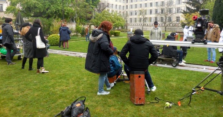 Sur le tournage de "Profilage"