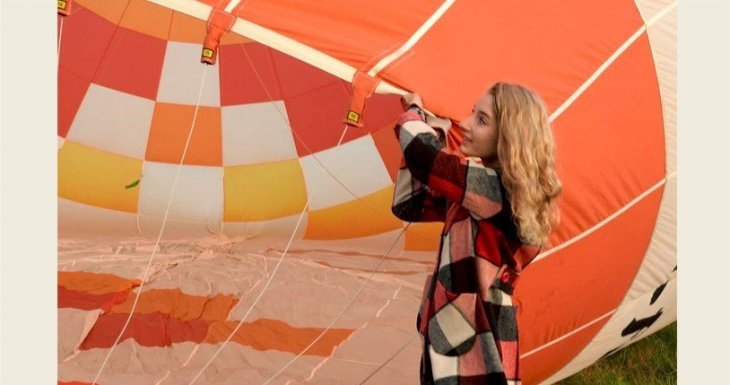 Baptême en montgolfière