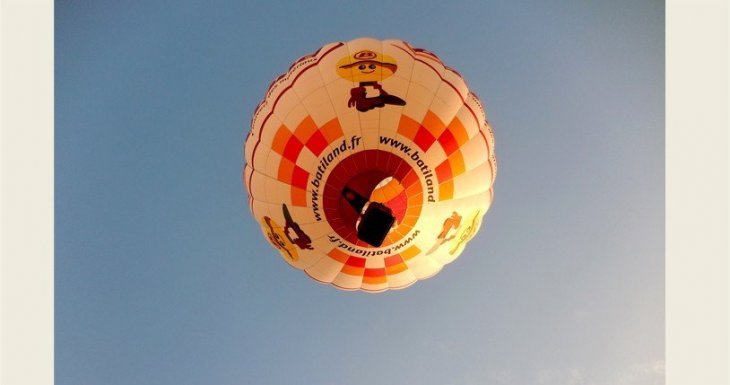Baptême en montgolfière