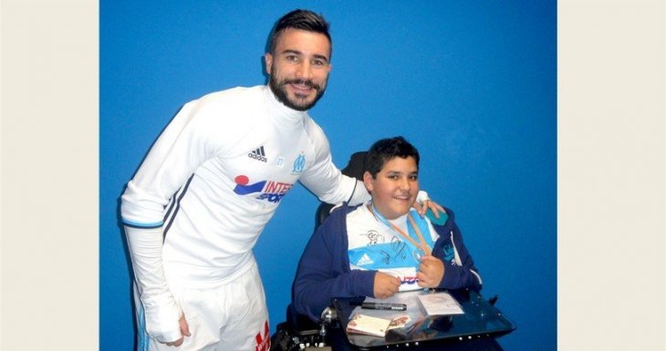Mehdi, un fan &agrave; fond avec l'OM !