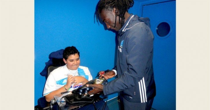 Mehdi, un fan &agrave; fond avec l'OM !