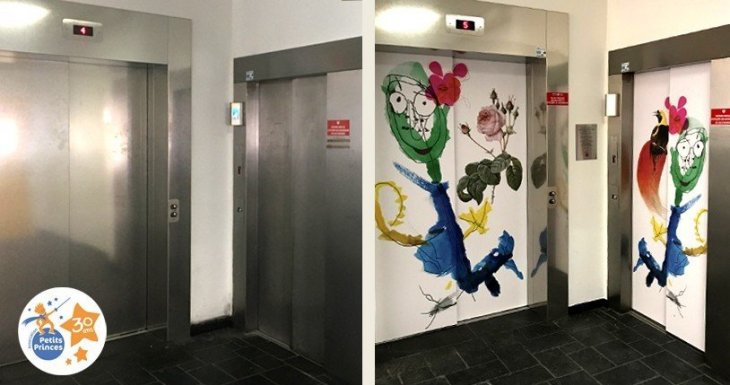 Une œuvre collective entre Christian Lacroix et des enfants de l’hôpital Trousseau