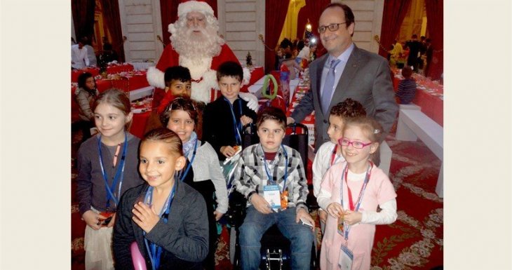 Conte de Noël à l'Elysée