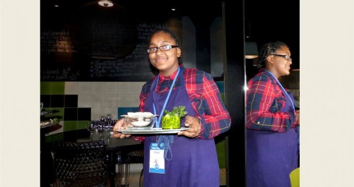 Dans les cuisines d'un chef !