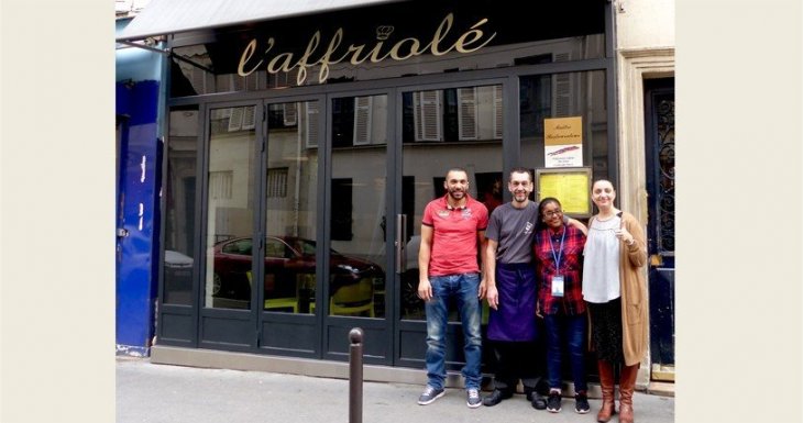 Dans les cuisines d'un chef !